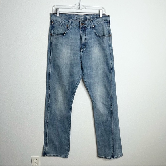 Wrangler jeans men 32 x 34 relaxed boot no size tag - Picture 1 of 10